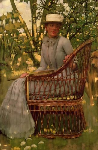 Póster de Lienzo Henry Herbert La Thangue Pinturas Famosas Decoración Hogar 60x90cm