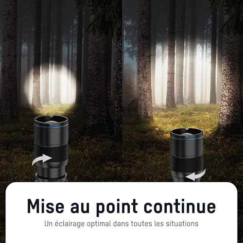 Lampe de poche extérieure idéale pour le camping et les randonnées - 3