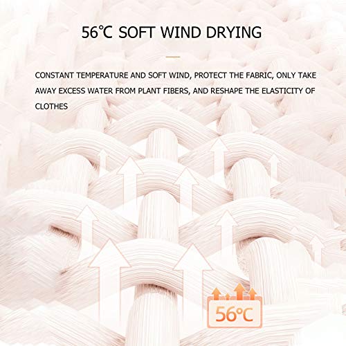 Grote Kledingdroger Warme Lucht Drogen Garderobe Elektrische Kleding Droogrek Dubbele Laag Voor Appartementen 1000W… - Image 8