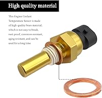 Vista 4 de Sensor de temperatura del refrigerante del motor, 12608814 213-4333 15326388 19236568 Compatible con Chevy Cavalier Cobalt Equinox Express Silverado