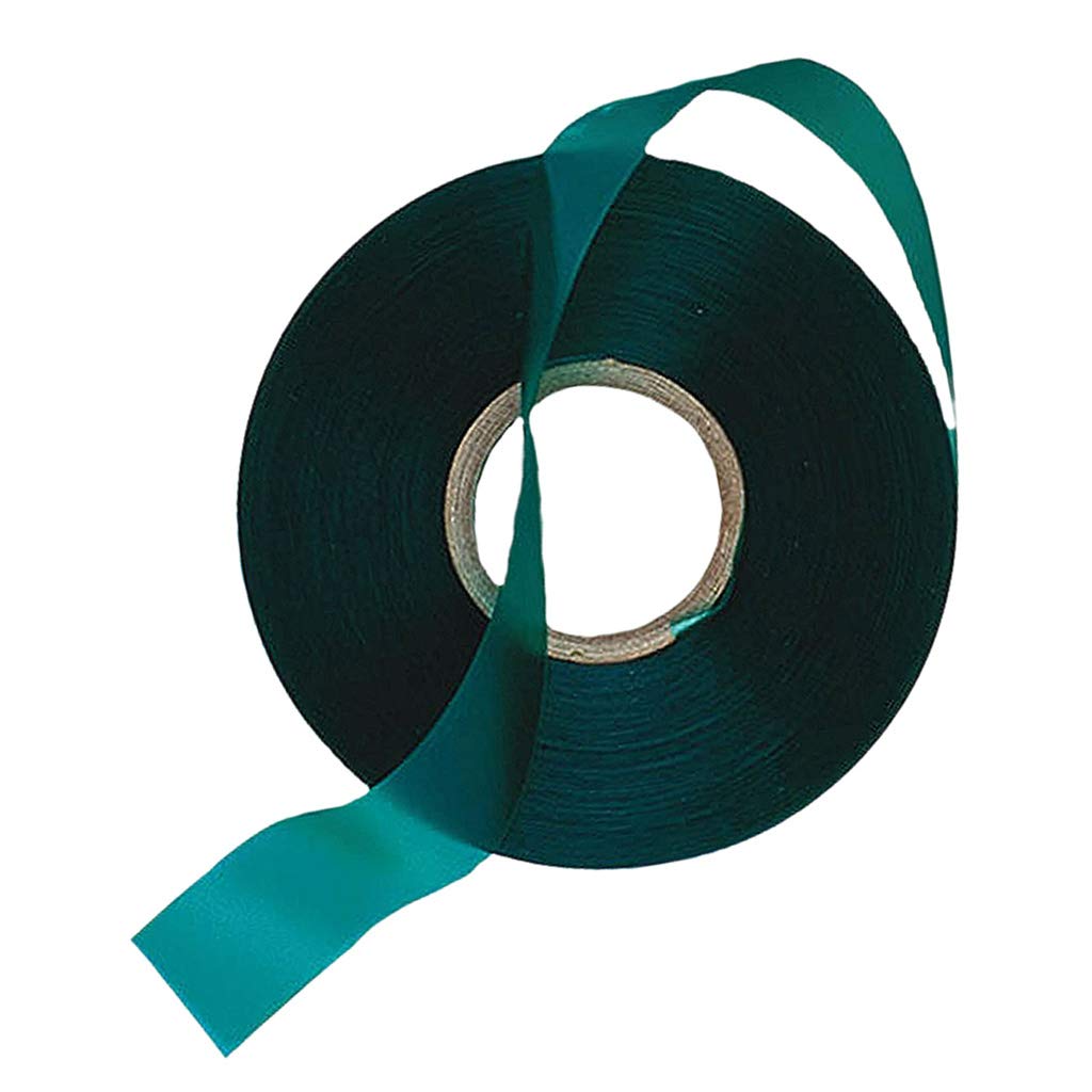 Pleayietoopiatiey 46m Stretch Tie Tape Plant Garden Green Vinyl Stake