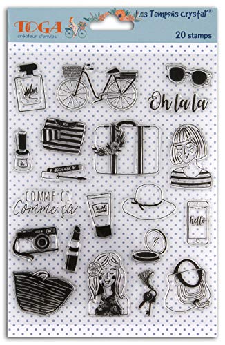 Toga 20 Crystal Oh La La La Silicone Stamps, Transparent, Not Applicable, non applicable - Image 2