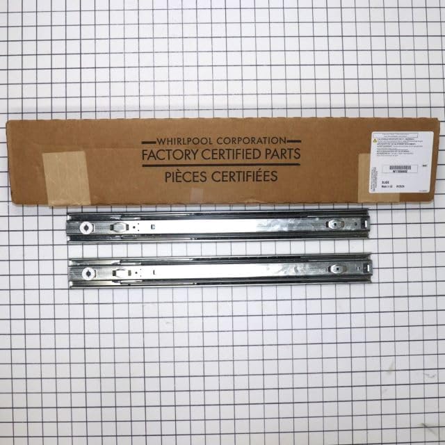 W11658402 Refrigerator Freezer Drawer Slide (Set of 2)