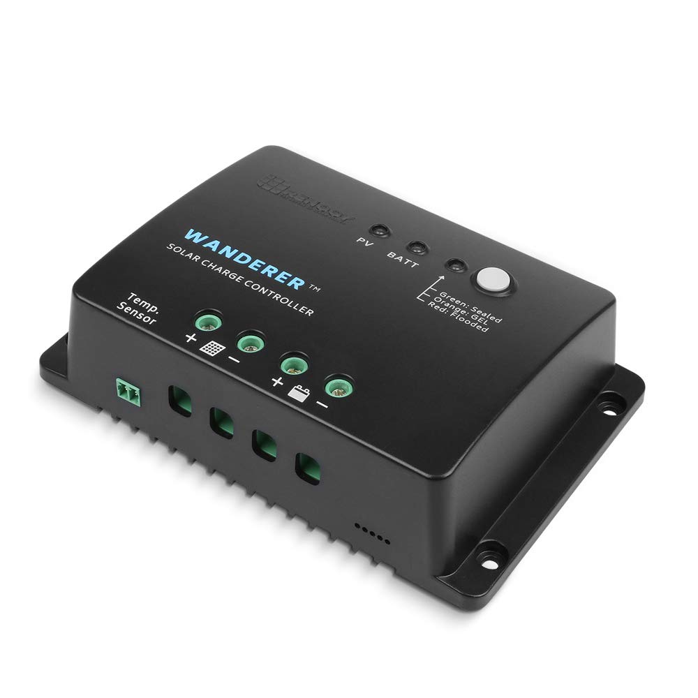 Buy Renogy Wanderer 30 Amp 12V Advanced PWM Negative Ground Solar