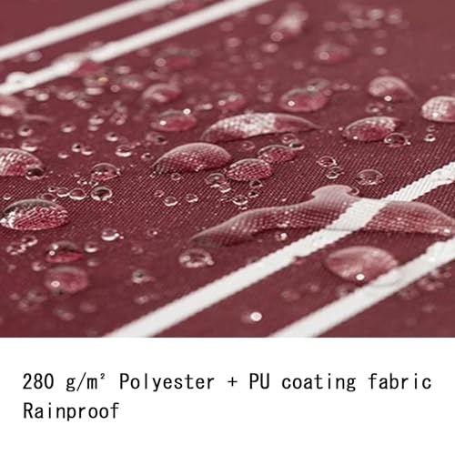 Toile de rechange pour auvent rétractable 6x3m en polyester imperméable - 7