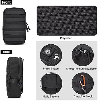 Mardingtop 25L Tactical Backpack + Molle Tactical Utility Pouch