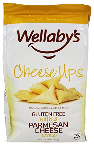 Wellaby's - Gluten Free Cheese Ups Parmesan Cheese - 3 oz (pack of 2)