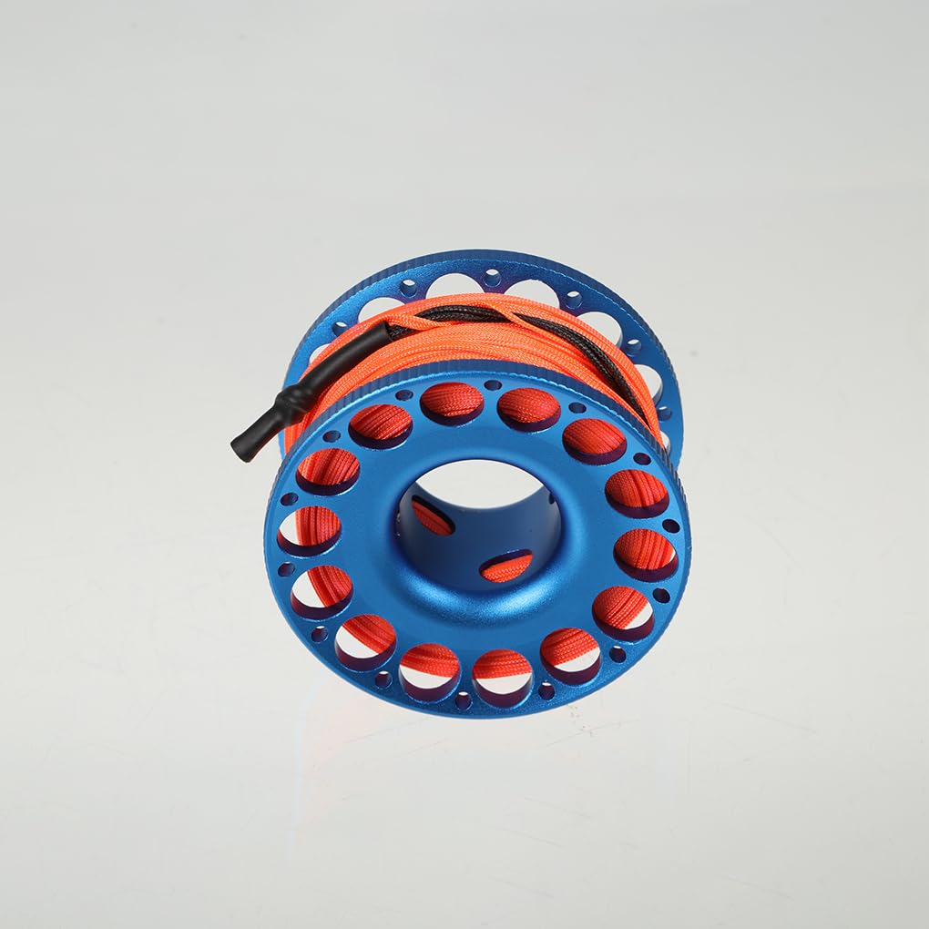 Finger Reel Rope Bobina Leggera Cave Tech con Attrezzatura