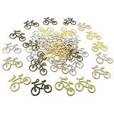 Honbay 40PCS Alloy Bicycle Bike Sport Charms Pendant for Necklace Bracelet Jewelry Making and DIY Crafts