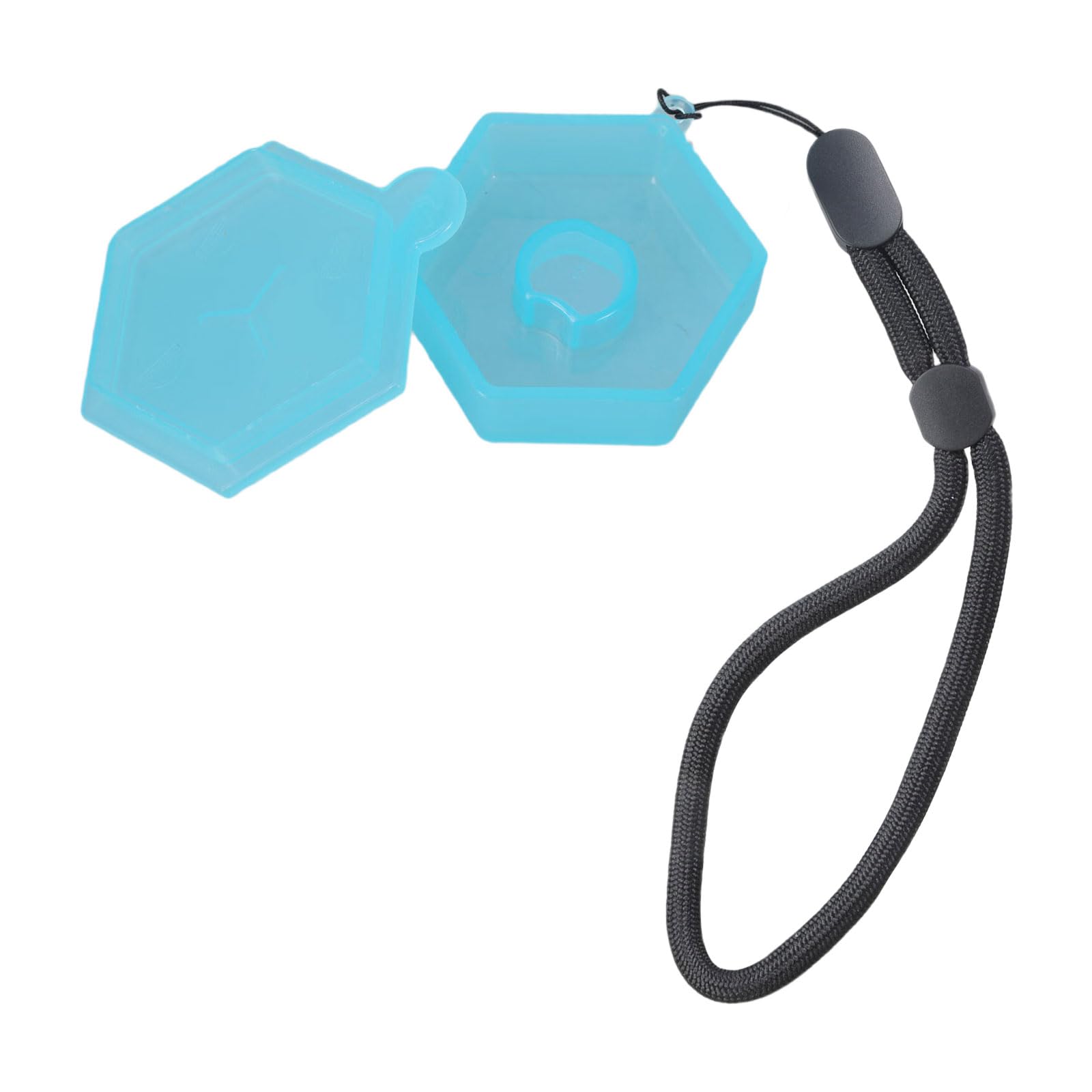 Pffiocix Air Flavor Pods Storage Box with Hanging Rope Storage Pods Case Portable Box for Airs Up Fragrances Case with Hanging Rope