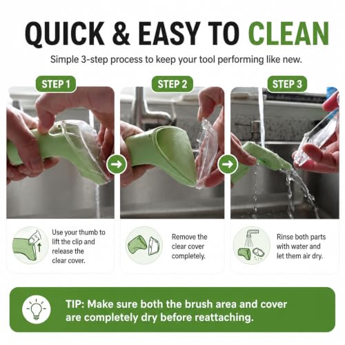 Image of 4 inch Tough Stain Brush Tool 4075 Compatible for BISSELL Little Green Mini