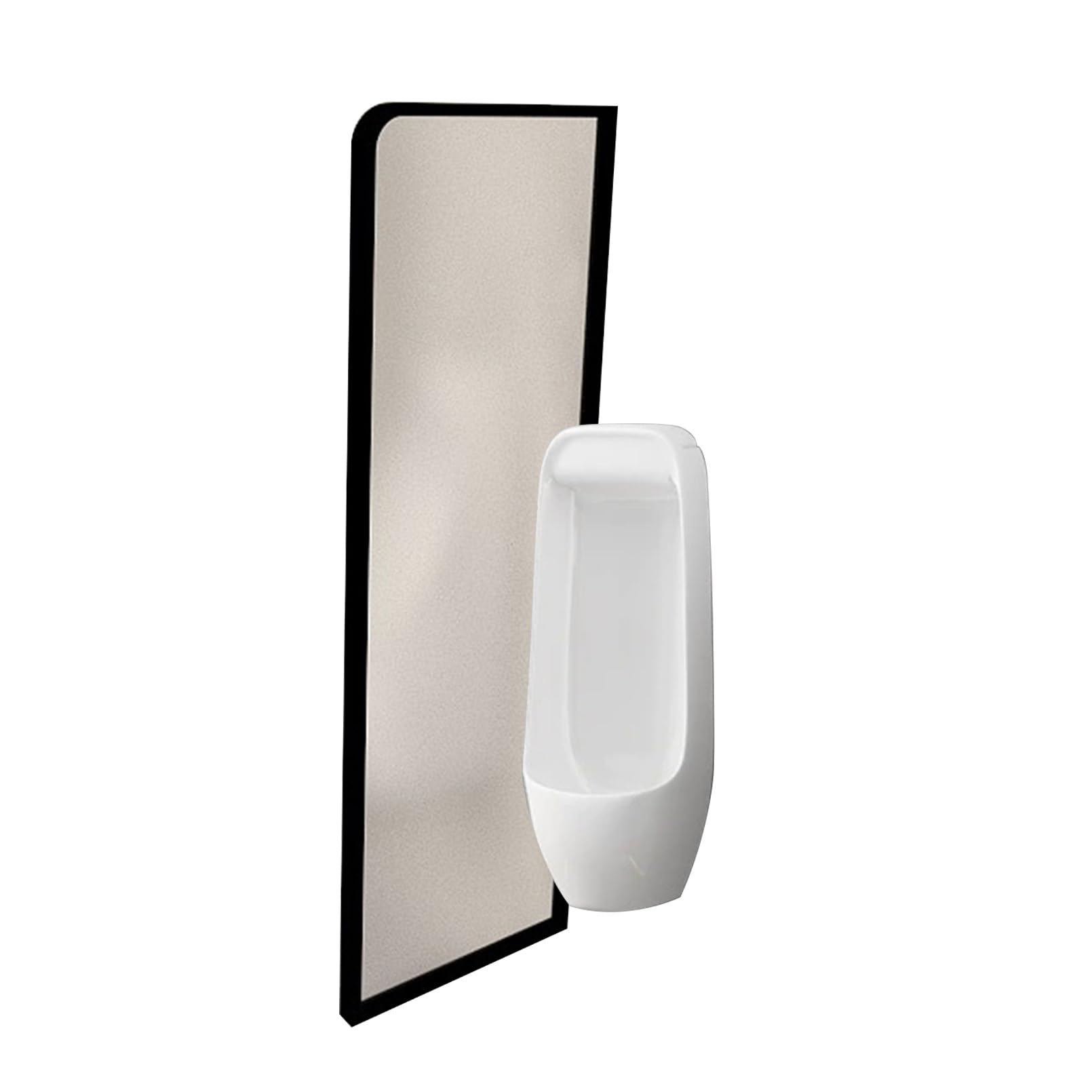 Panneau de protection pour urinoir au design minimaliste et élégant