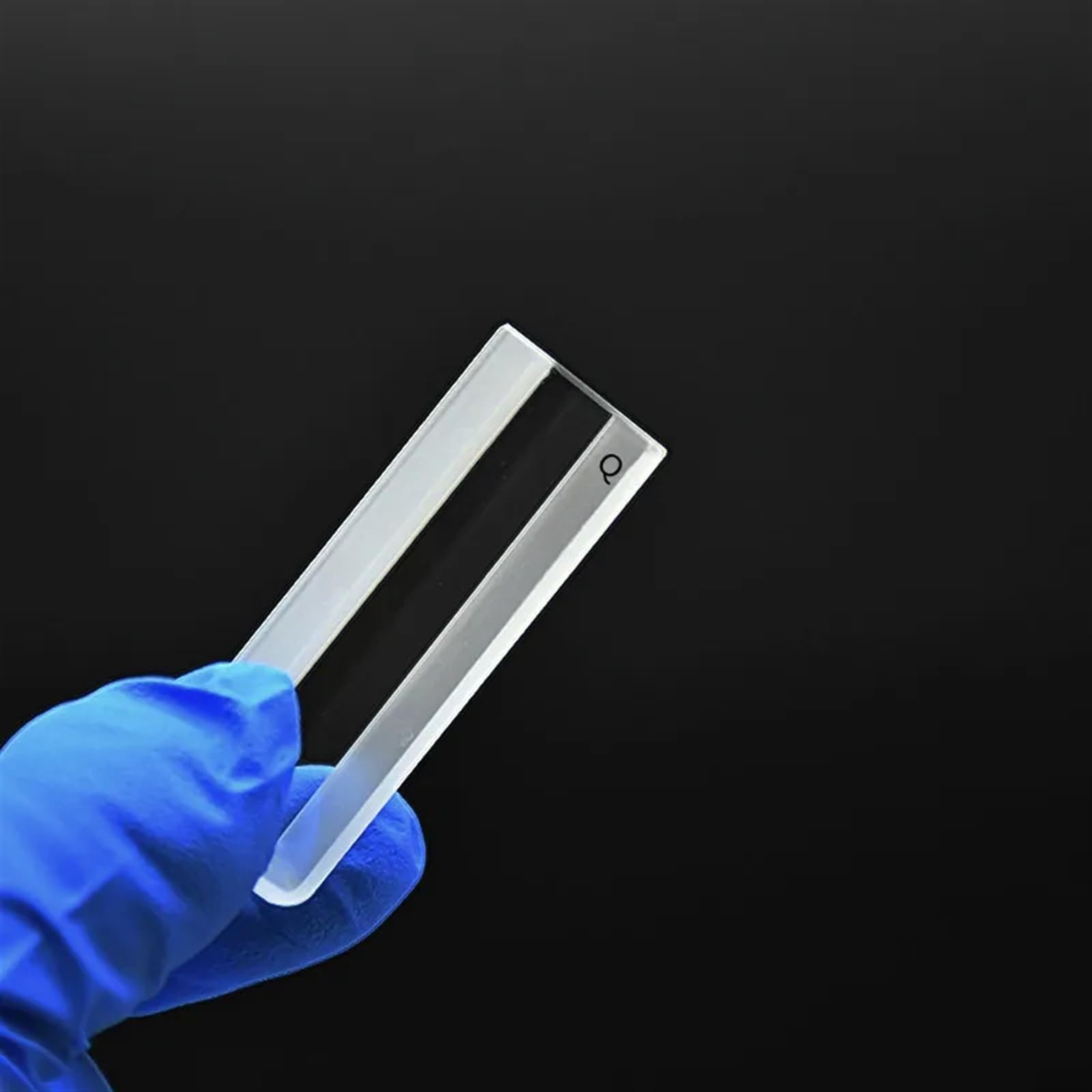 Célula de muestra líquida, Celda de absorción de cuarzo de 10 mm, cubeta de cuarzo de 3,5 ml for espectrofotómetro, proceso de fusión a alta temperatura, paquete de 2