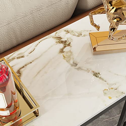 Wisfor Console Table For Entryway: Sintered Stone Table Marble Table Modern Table Sofa Side Table Console Hallway Foyer Table thumb #1