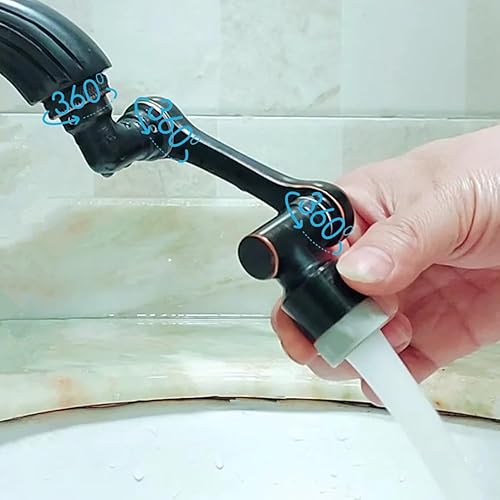 Extensor de grifo giratorio de 1080 Aireador Cobre antiguo