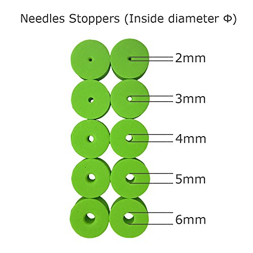Colorful Stitch Stoppers Needles Stoppers 50pcs for Knitting/Crochet/etc. (Available in 5 Sizes, Includes 5 Colors, 50pcs) - Thumbnail 2