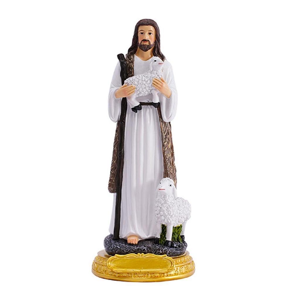 Figurine de bon berger ornement religieux à offrir pour les fêtes