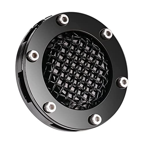 Baceyong 1 bouchon de réservoir d'huile de moto compatible avec Ha-rley Dyna Softail Sportster Touring Road King Trike Freewheeler Wide Glide, noir