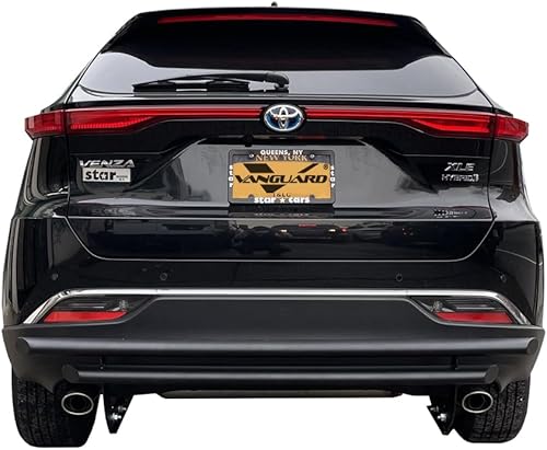 Miniatura 2 de VANGUARD VGRBG-1291-1999BK - Protector de parachoques trasero de doble capa con recubrimiento en polvo negro | Compatible con Toyota RAV4 19-25