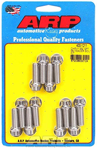 Kit ARP 4001211 pernos de 12 puntos para colectores de escape SBC SS 3