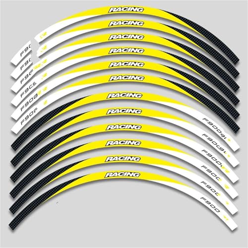 Reflective Motorcycle Accessories Wheel Sticker Inside of Hub Decals Rim Stripe Tape for F900XR F900 XR F 900 XR F900xr(Set Meal 8)