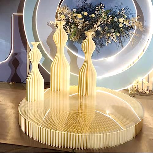Vases en papier pliants ARIASS à structure incurvée pour centres de table - 7