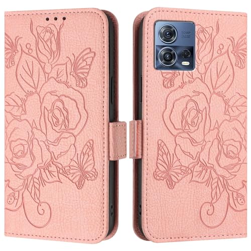 Étui de protection antichoc Motorola Moto S30 Pro 5G en cuir PU fin et élégant
