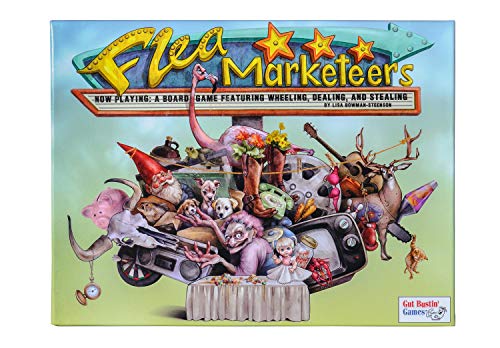 Gut Bustin' Games Flea Marketeers juego de mesa miniatura 4