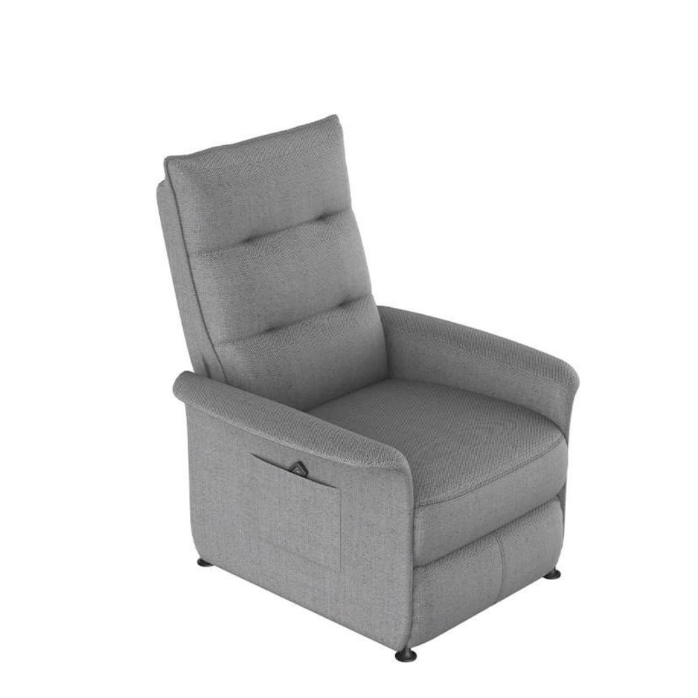 GOUSYUNSofa Bed, 4-in-1 Multi functional Folding Breathable Polyester Sofa Bed with Electric Adjustable Backrest, Living Room, Apartment, Office Modern Convertible Chair, Dark Grey