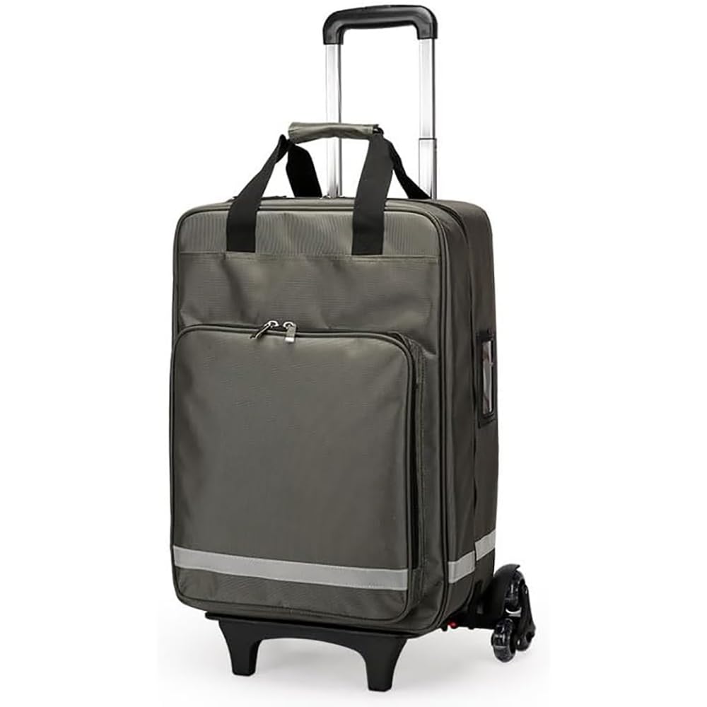 Borsa medica arrotolabile, kit di primo soccorso professionale con divisori rimovibili, borsa per soccorritore di emergenza per operatori sanitari