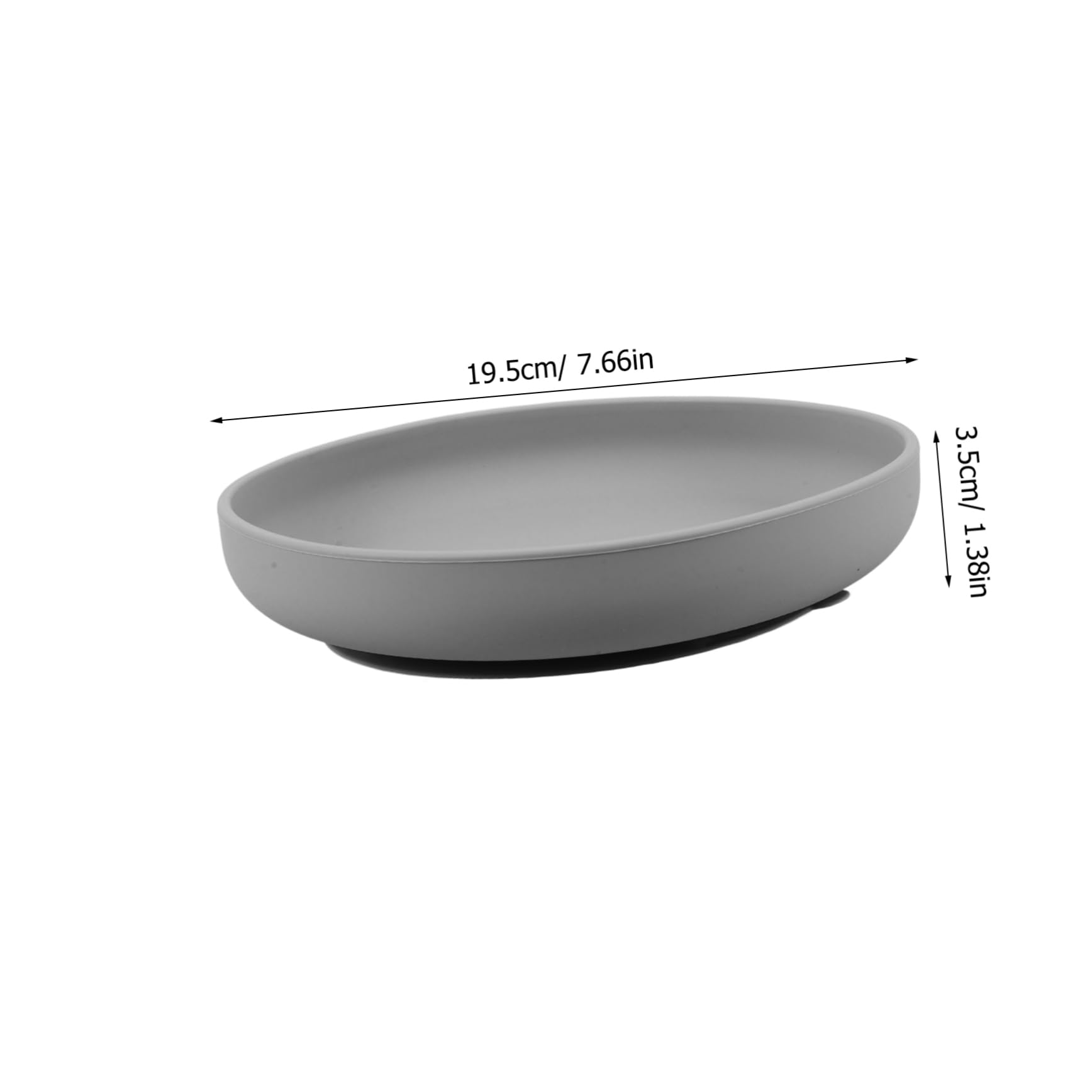 NOLITOY Silicone Suction Plate Elderly Feeding Tableware Dinner Plates for Elderly Spill Proof Bowl for Adults