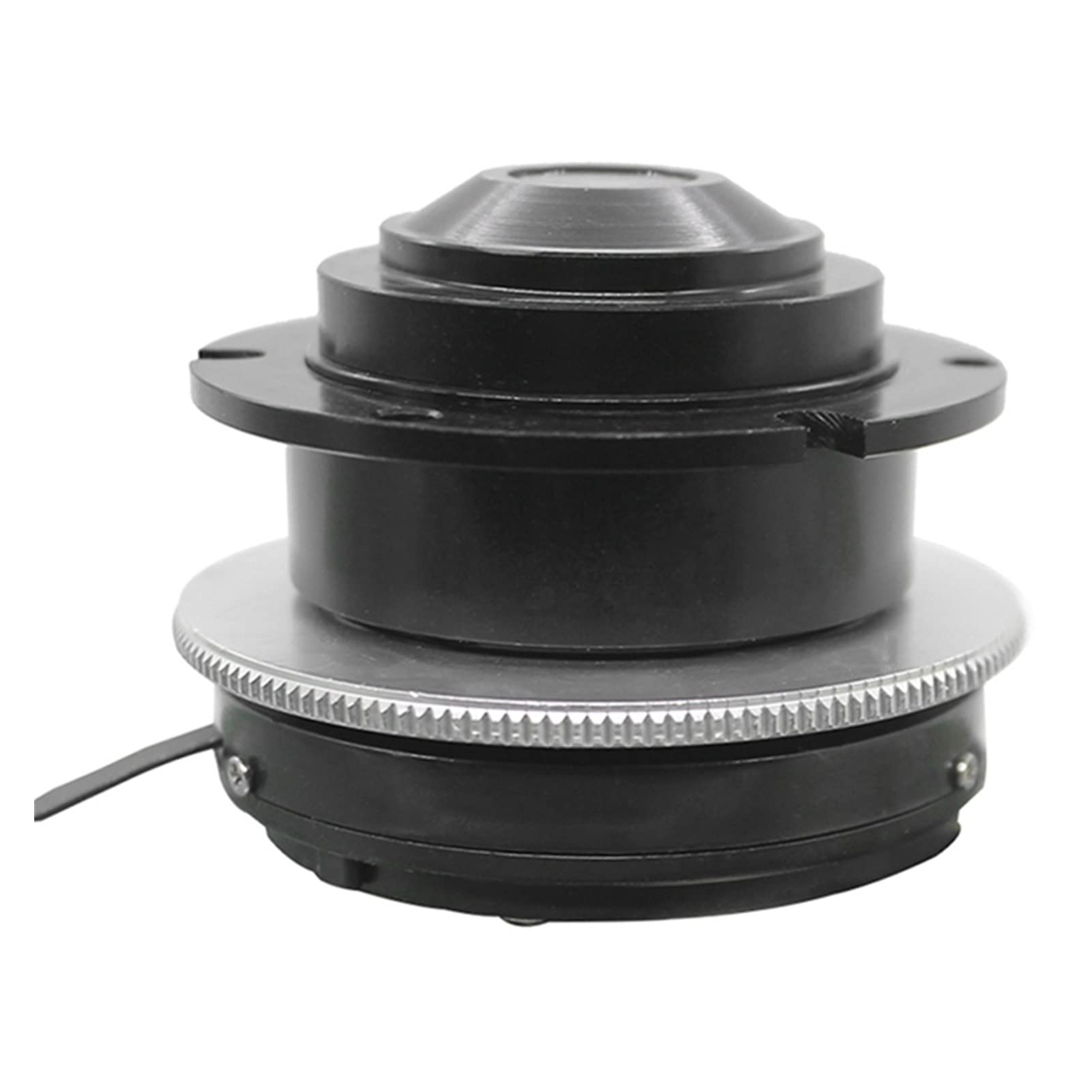 Microscope NA 1.25 Mm Collecting Mirror Biological Microscope Condenser with Iris Diaphragm, Condensing Light(with 3 Screws)