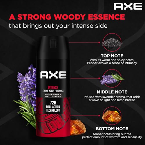 Image of Axe Intense Long Lasting Deodorant Bodyspray For Men 150 ml
