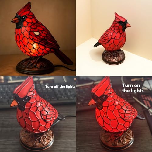 Lámpara de mesa de resina con luz suave y USB miniatura 2