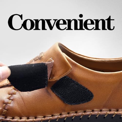 Men's Buckle Leather Casual Loafers Adjust Vintage Driving Business Brogue Men Comfort Sport Walking Moccasin4