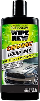 Wipe New Rust-Oleum 381385 Ceramic Liquid Wax, 16 oz