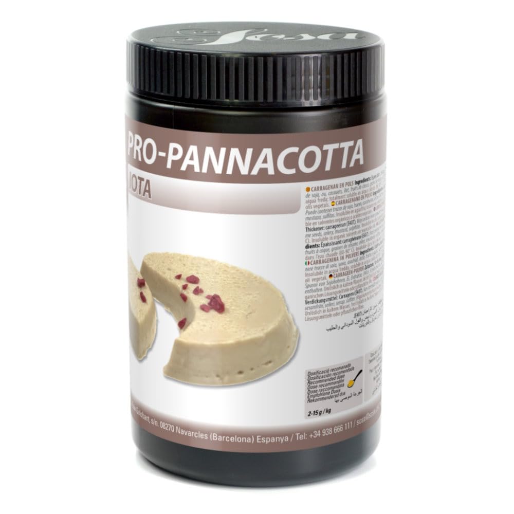 Sosa Pro-pannacotta (iota) - Gelificante texturizante elaborado con carragenato - Bote 800grs