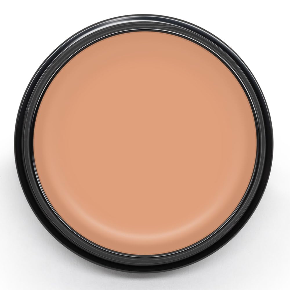 Graftobian HD Glamour Crème Foundation 1/2oz, Weightless Full Coverage Makeup, 65 Inclusive Shades, For All Skin Types, Natural or Full-Glam Looks,