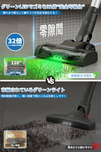 Hearten コードレス掃除機CR208PRO の商品画像 4