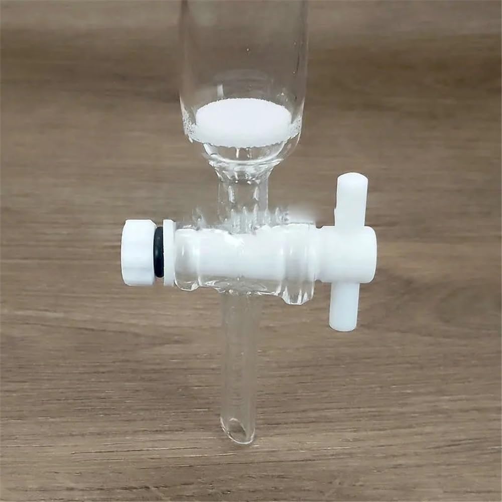 Équipements et fournitures de laboratoire Colonne de laboratoire à piston en PTFE, calibre 24#, 1 pièce, avec noyau sable