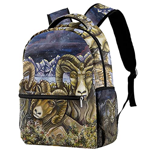 Sac à dos de voyage Antelope avec porte-bouteille latéral et design rétro