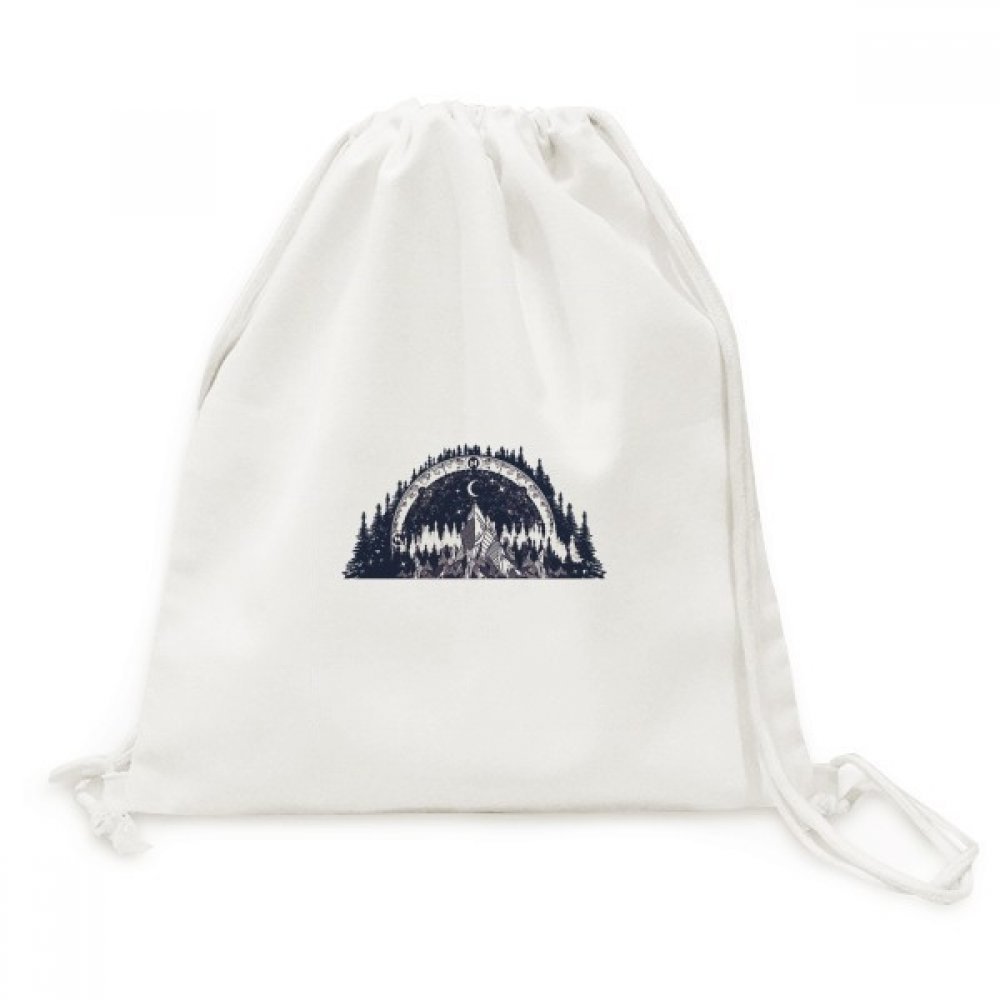 Toile Drawstring Backpack Iceberg pour Ranger vos Courses et Effets de Voyage - 5