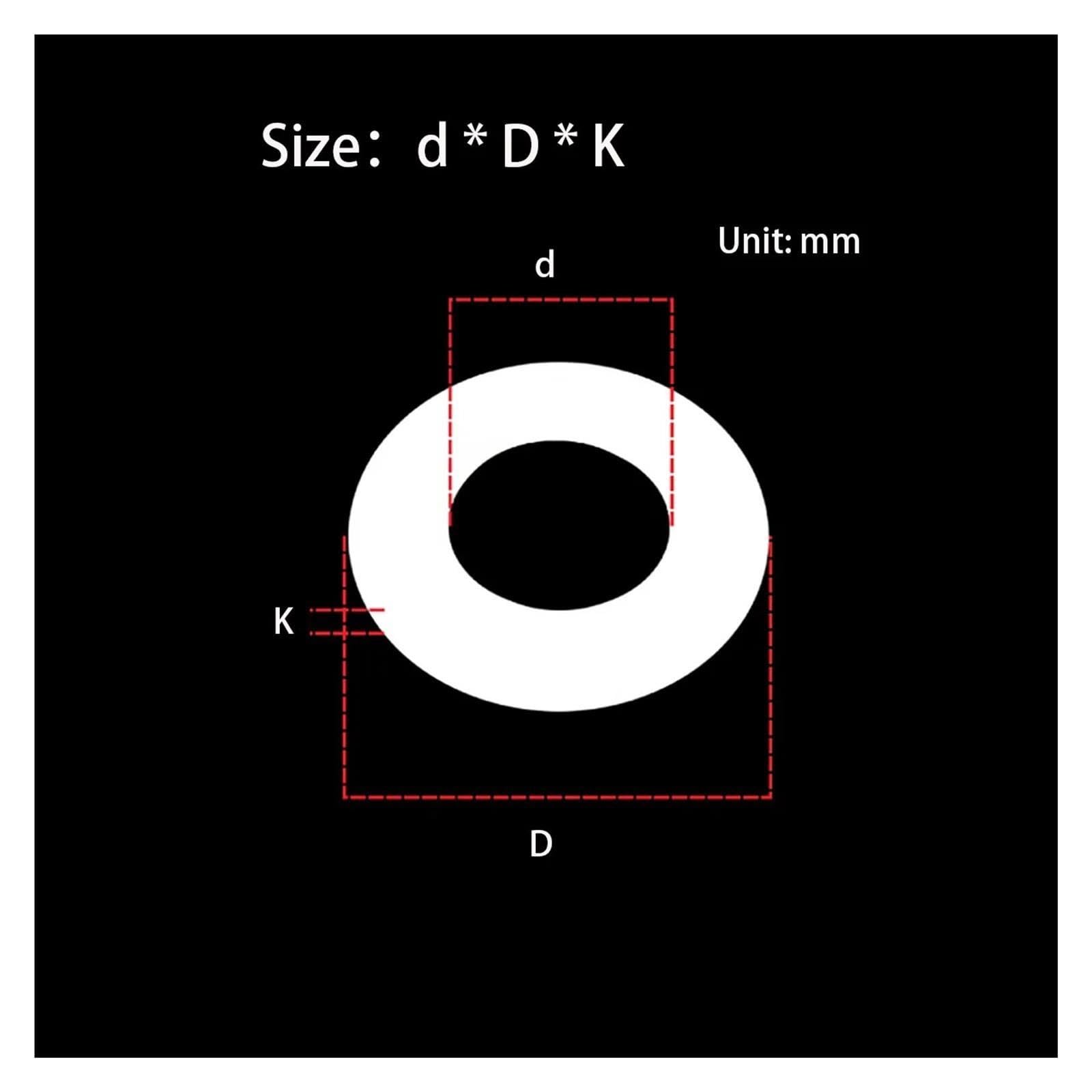 Uszczelka PTFE Uszczelka Kołnierza Teflonowego O Grubości 1,25 Mm(377X444X3mm 1PCS)