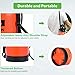VIVOSUN 1.35-Gallon Pump Pressure Sprayer, Pressurized Lawn & Garden Water Spray Bottle with Adjustable Shoulder Strap, for Spraying Plants, Garden Watering and Household Cleaning