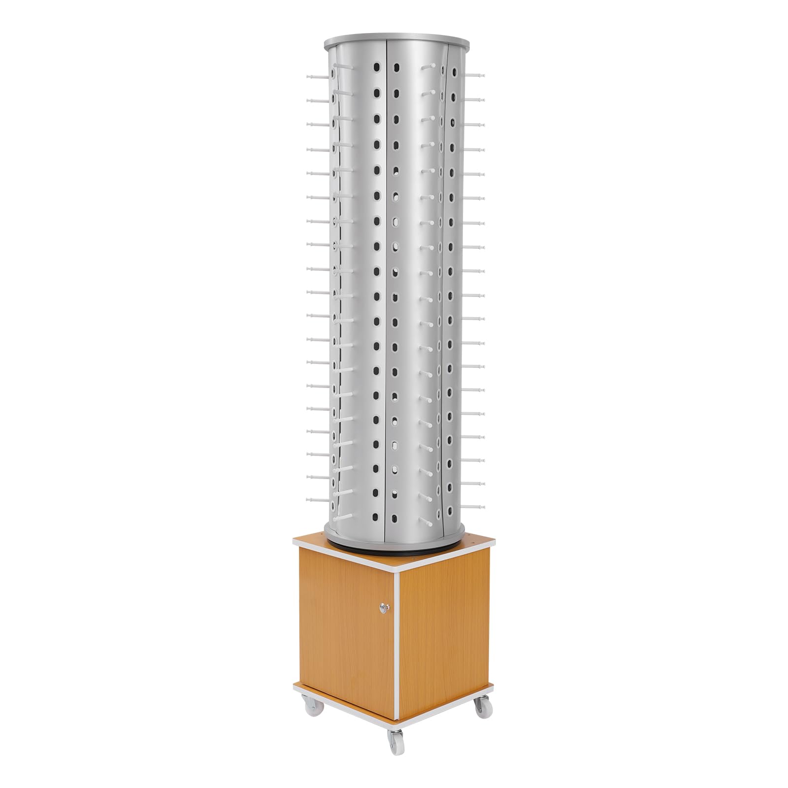 Soporte de exhibición de gafas, estante de almacenamiento para 114 pares, organizador giratorio de 360° para gafas de sol y gafas de lectura, ideal para tiendas minoristas y ópticas