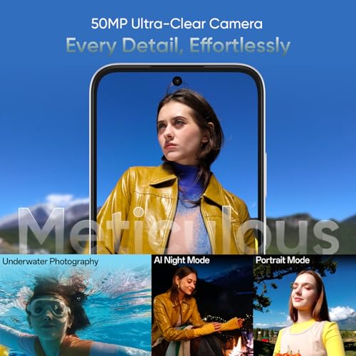 Image of OPPO A6 5G Smartphone 6GB+256GB Blue | 6.7-inch 120Hz Display, 7000mAh Battery, 45W Fast Charging, 8MP & 50MP Camera, Dimensity 6300 Processor, IP69