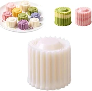 Double-Ended Pastry Mold, 2-in-1 Double-Sided Baking Tool for Homemade Desserts & DIY Pastry, White 1Pcs