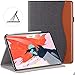 Produktbild ZtotopCase Hülle für iPad Pro 12.9 2018, Unterstützt Das Aufladen des Stift, Premium Leder Leichte Geschäftshülle mit Ständer, Kartensteckplatz, Auto Schlaf/Aufwach , Mehrfachwinkel, Denim Schwarz