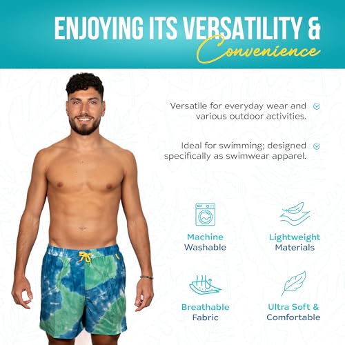 Banana Boat Mens Shorts UPF 50+ UV Protection Four Way Stretch Volley Shorts |Swim Trunks | Quick Dry Shorts | Gym Shorts Men4