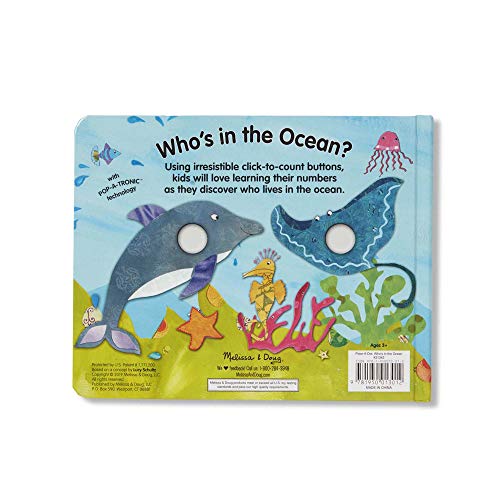 Melissa & Doug Poke-a-Dot! Who’s in the Ocean?